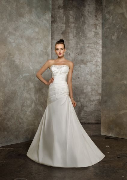 Mori Lee Bridal Gown 1602 In Stock Size 8 Ivory