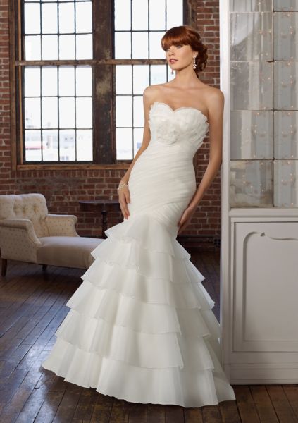 Mori Lee Bridal Gown 4801 In Stock Size 12 Ivory